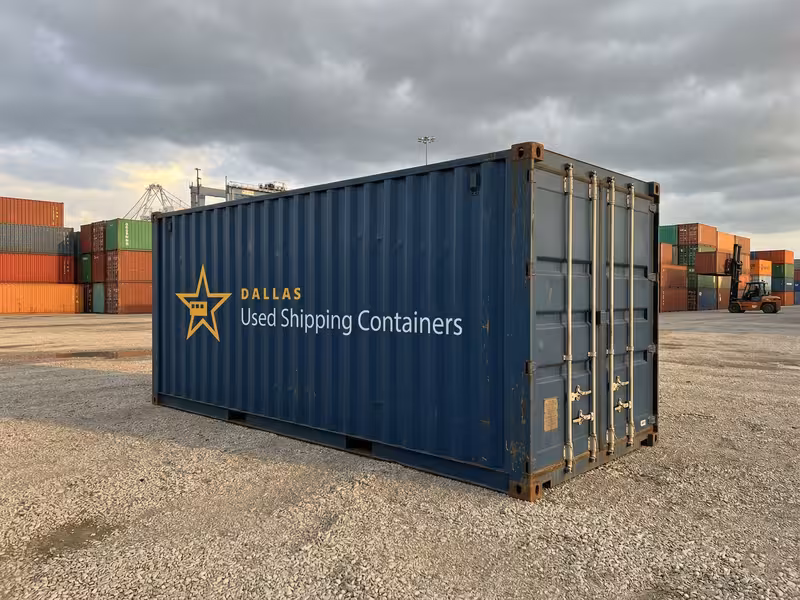 20ft High Cube Used Shipping Container — Cargo Worthy (Unit #3)