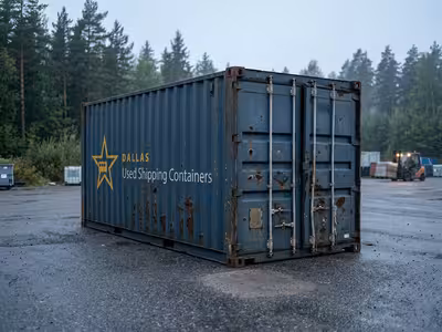 20ft Standard Used Shipping Container — As-Is (Unit #2)