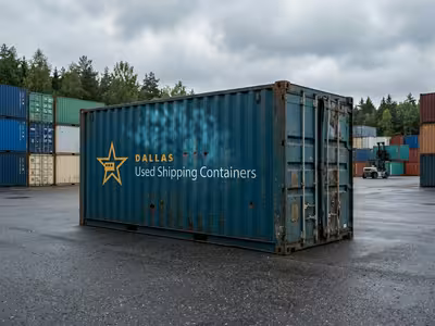 20ft Standard Used Shipping Container — As-Is (Unit #3)
