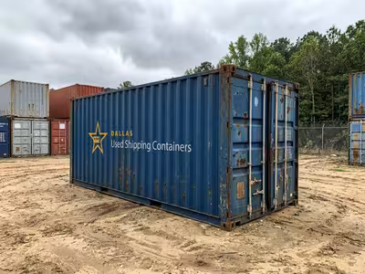 20ft Standard Used Shipping Container — As-Is