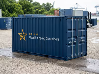 20ft Standard Used Shipping Container — One-Trip (Unit #3)