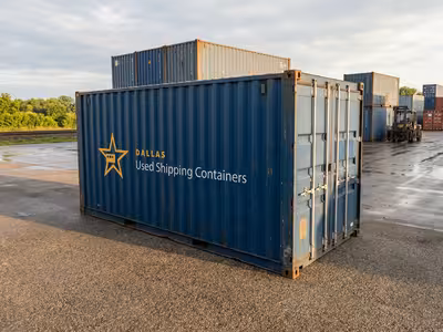 20ft Standard Used Shipping Container — Wind & Water Tight (Unit #3)