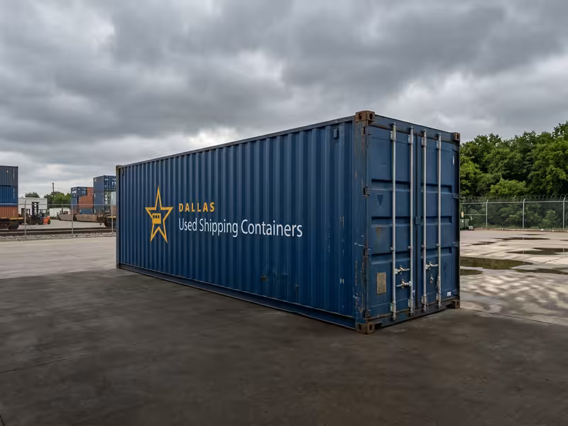 40ft High Cube Used Shipping Container — Cargo Worthy (Unit #2)