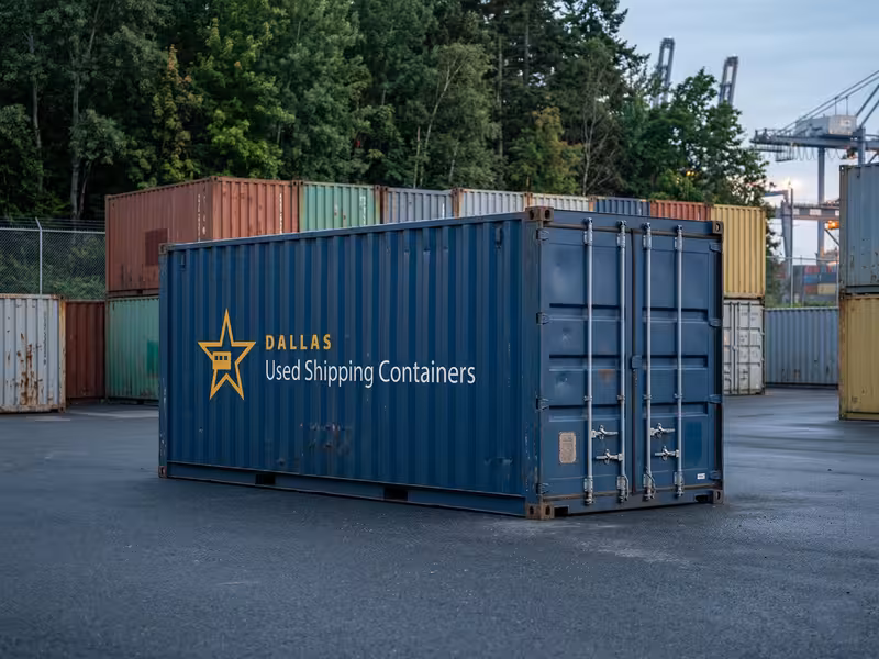 40ft High Cube Used Shipping Container — Cargo Worthy (Unit #3)