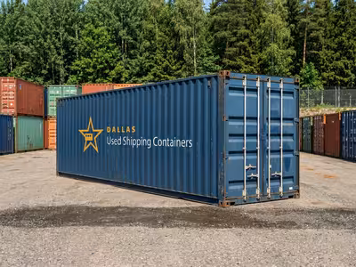 40ft High Cube Used Shipping Container — Cargo Worthy