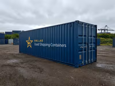 40ft High Cube Used Shipping Container — One-Trip (Unit #3)