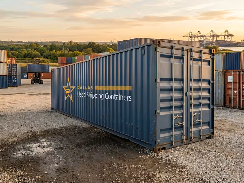 40ft Standard Used Shipping Container — Cargo Worthy (Unit #2)