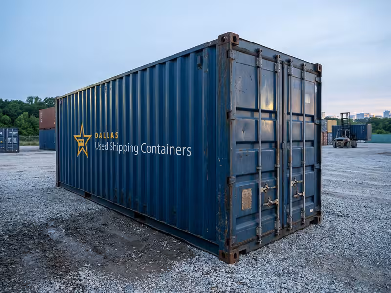 40ft Standard Used Shipping Container — Wind & Water Tight (Unit #2)