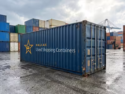 40ft Standard Used Shipping Container — Wind & Water Tight