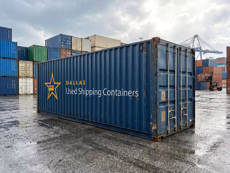 40ft Standard Used Shipping Container — Wind & Water Tight