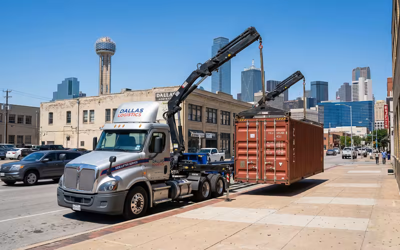 Side-lifter delivery